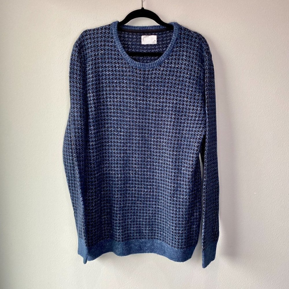 Urban Outfitters Your Neighbors Houndstooth Knit Pullover Sweater L